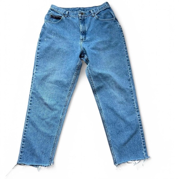 Vintage 80s Lee originals/  High-Rise Straight Leg MOM Jeans 🌟 - Picture 5 of 9